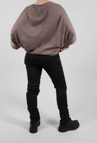 Tailored Trousers in Cornindone Black