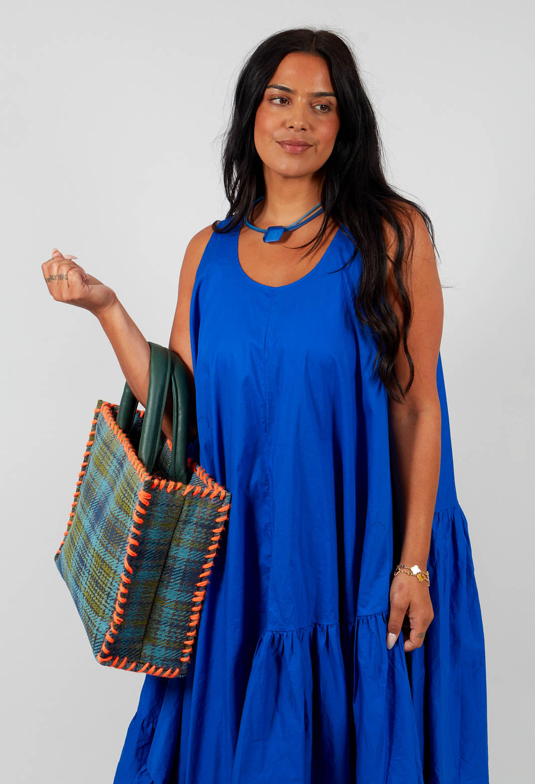 Sleeveless Dress in Mare