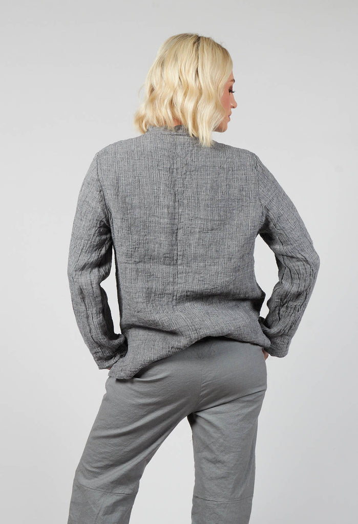 Relaxed Jacket in Salt and Pepper