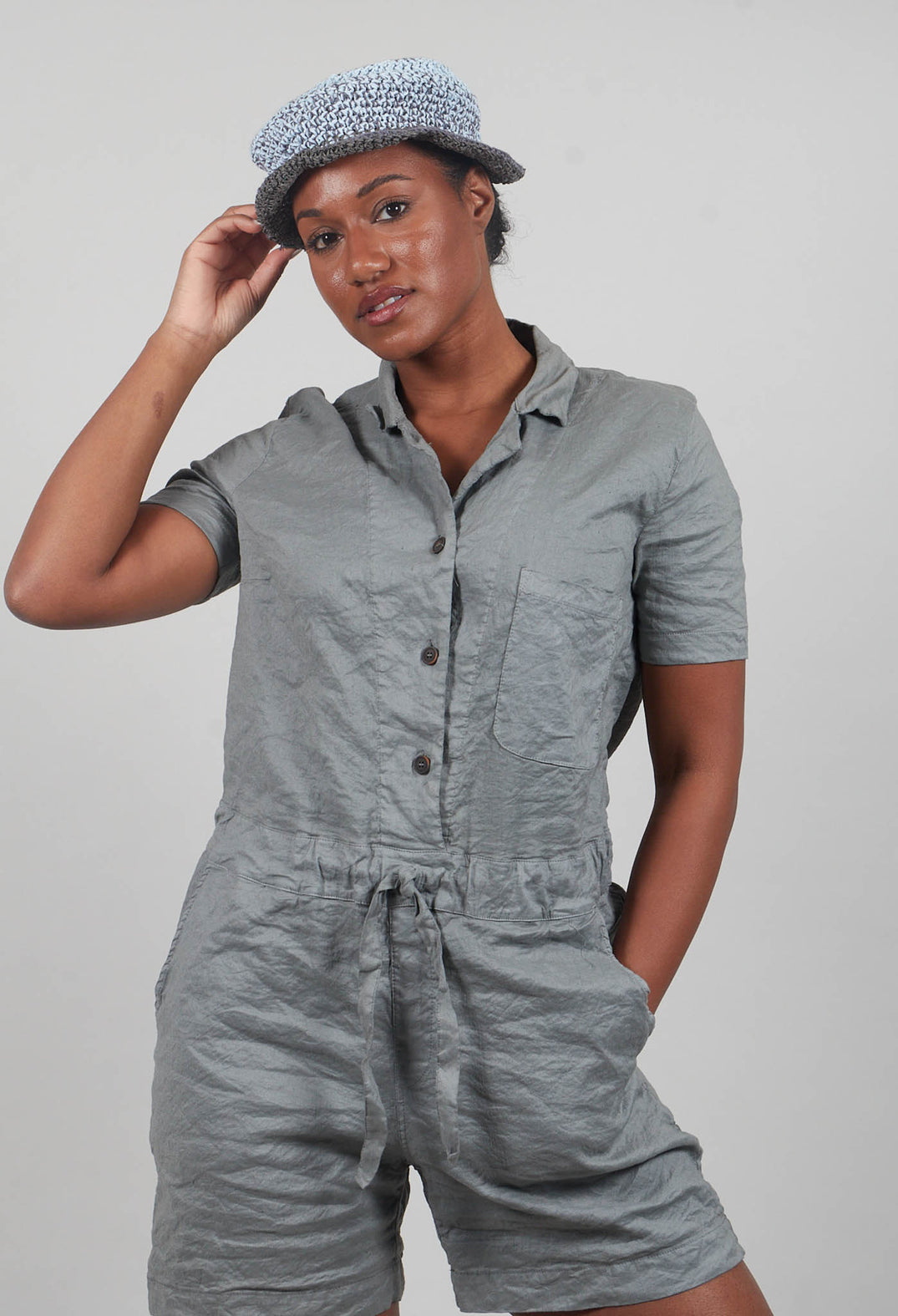 Playsuit in Ferro