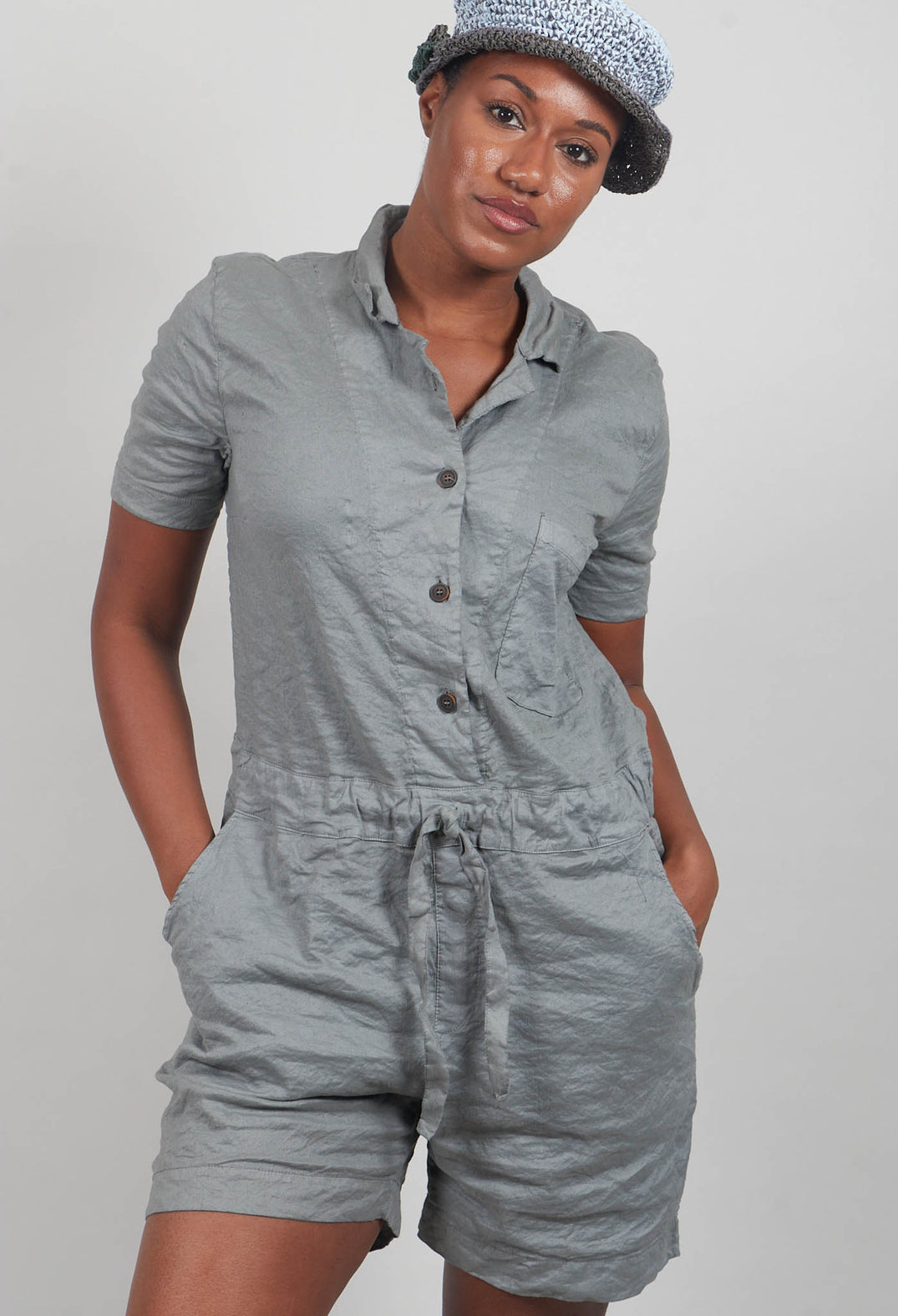 Playsuit in Ferro