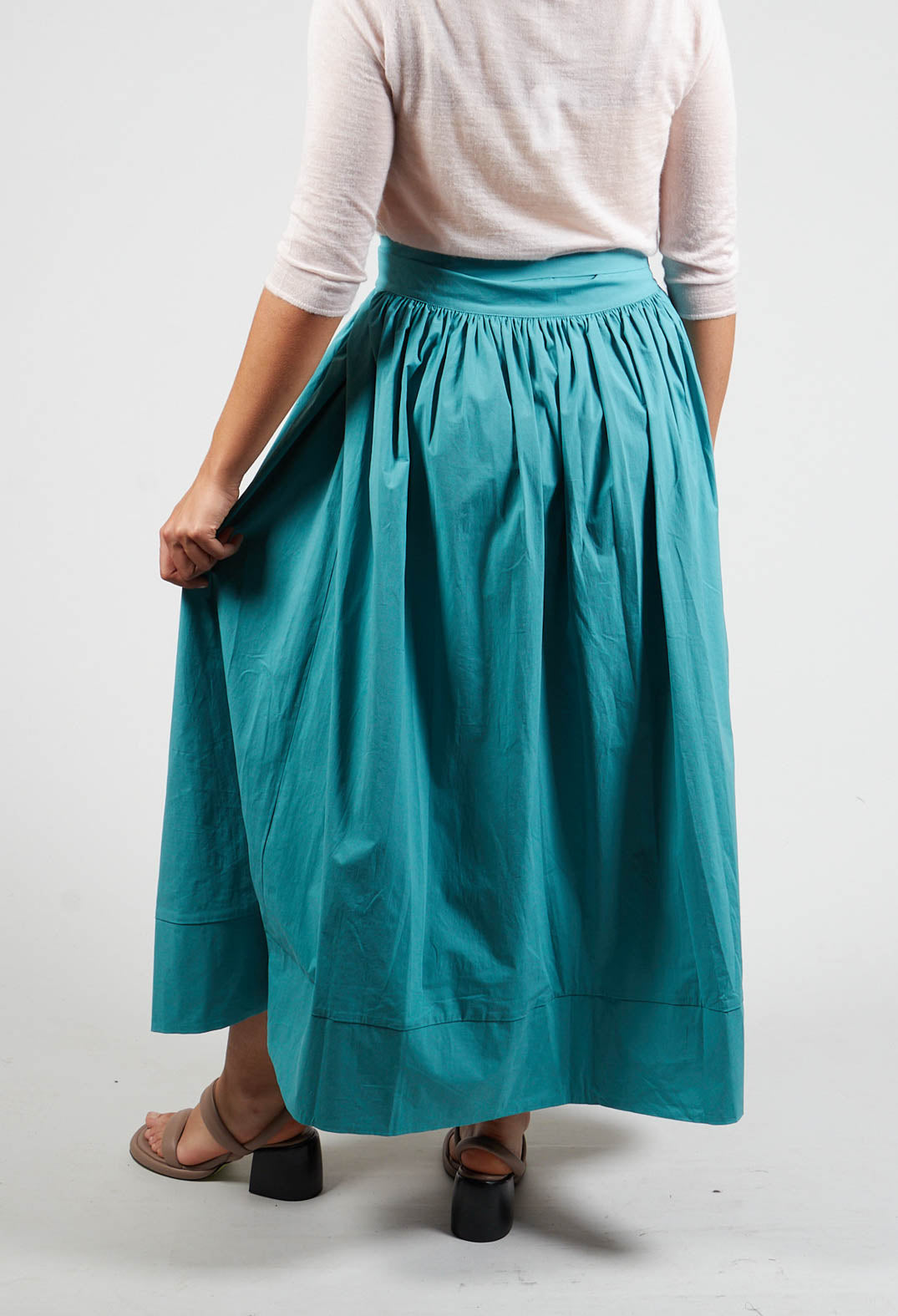 Sash Skirt in Turquoise
