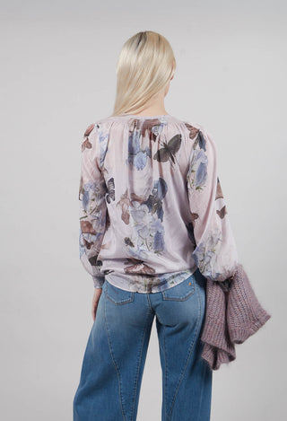 Nora Blouse in Floral Bay