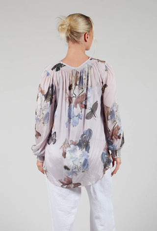 Nora Blouse in Floral Bay