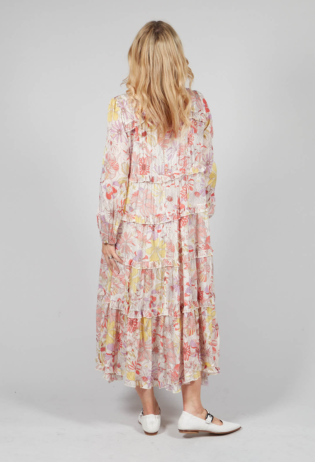 Felina Dress in Gerbera Orange