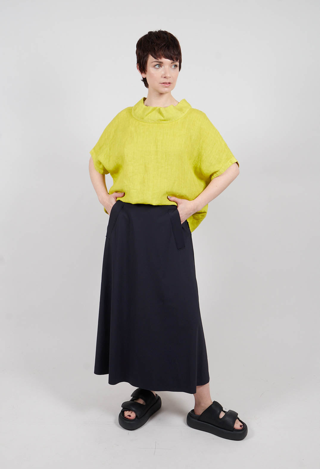 A-Line Skirt Ellin in Black