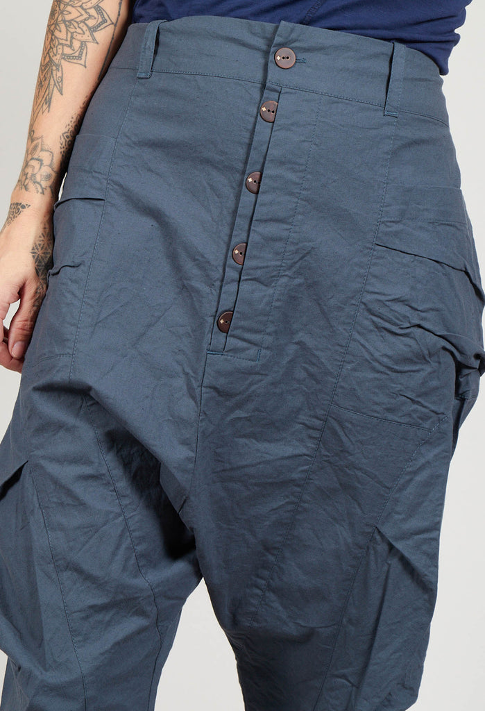 Autonome Cropped Trousers in Ardoise