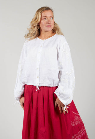 Blouse in Optical White