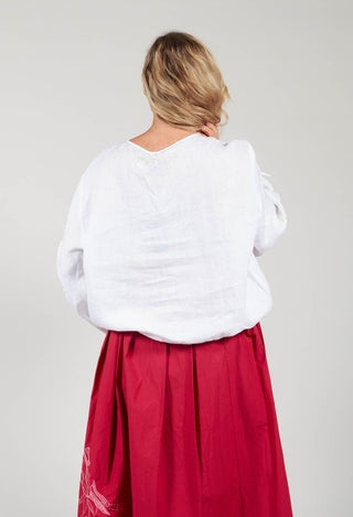 Blouse in Optical White