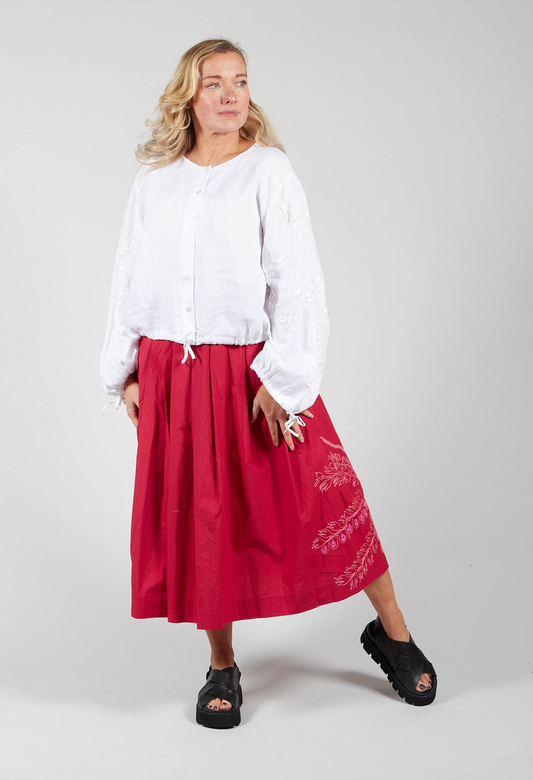 Blouse in Optical White