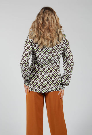 Blazer in Bianco/Nero