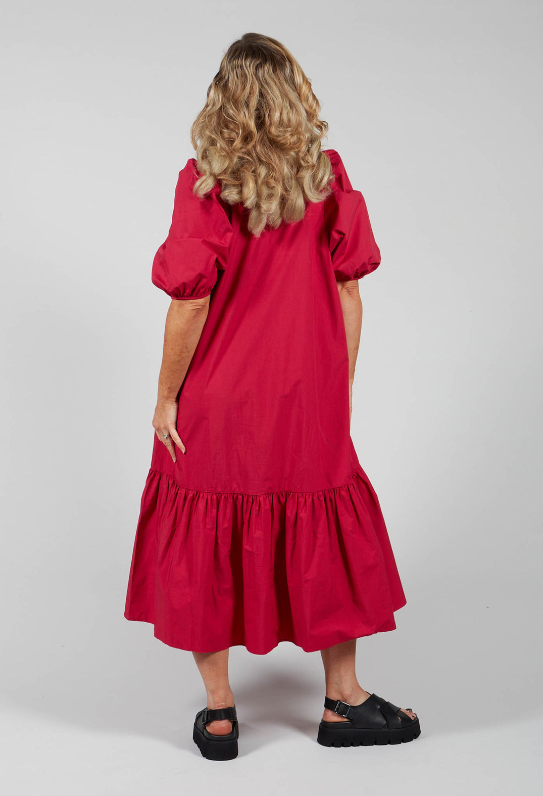 Dress in Cremisi-Crimson