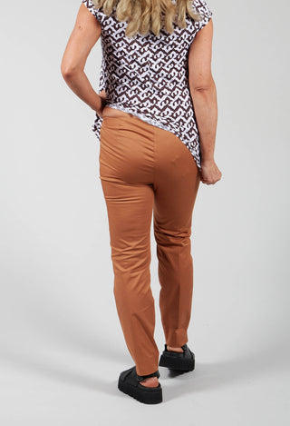 Skinny Trousers in Ocra-Ochre
