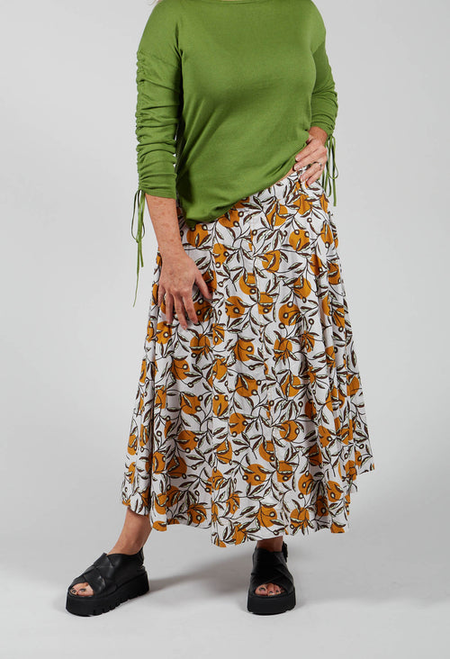 Midi Skirt in Naturale/Orca