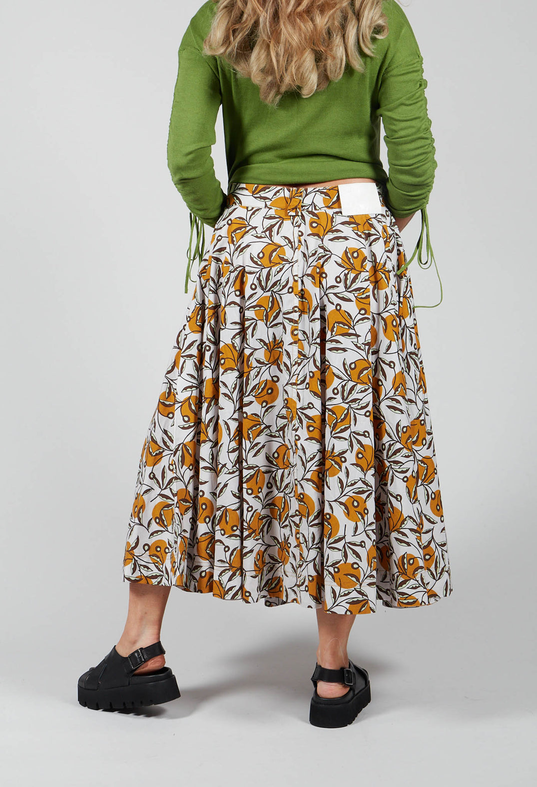 Midi Skirt in Naturale/Orca