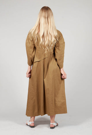 Midi Dress in Kaki