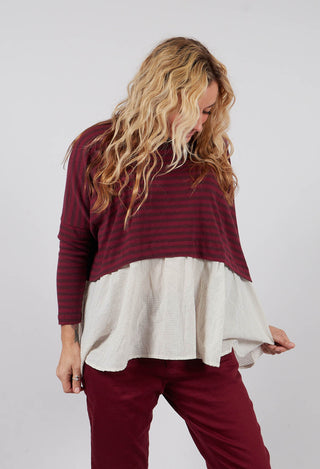 Fusto E Jumper in Vino