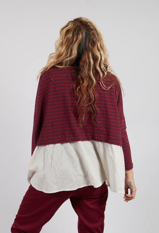 Fusto E Jumper in Vino
