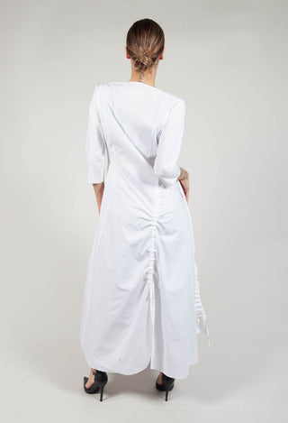 Maxi Double Breasted Overdress in White
