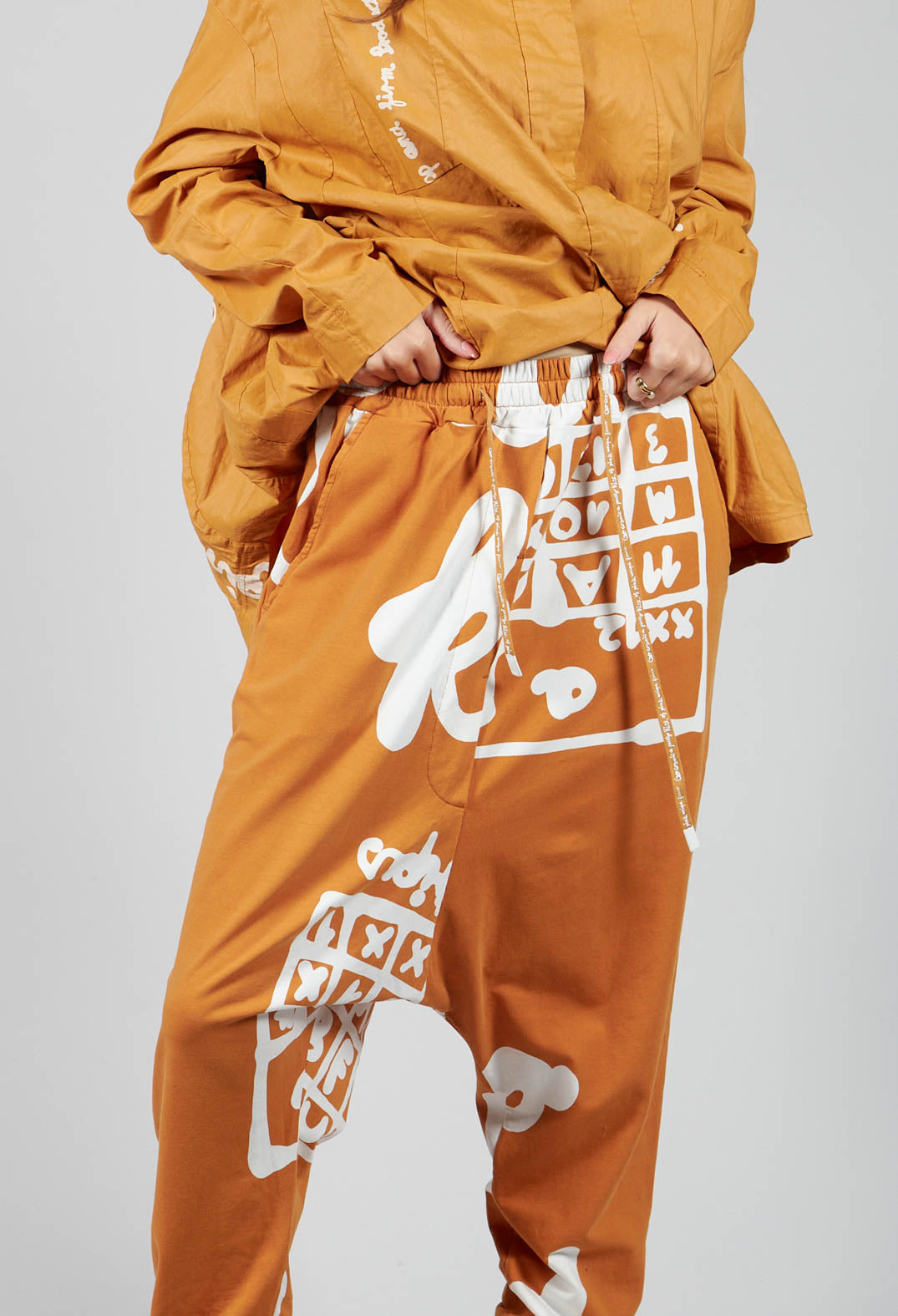 Drop discount crotch joggers