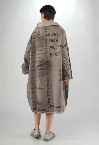 PRE-ORDER - Oversized Dress in Scene Print - 2110911