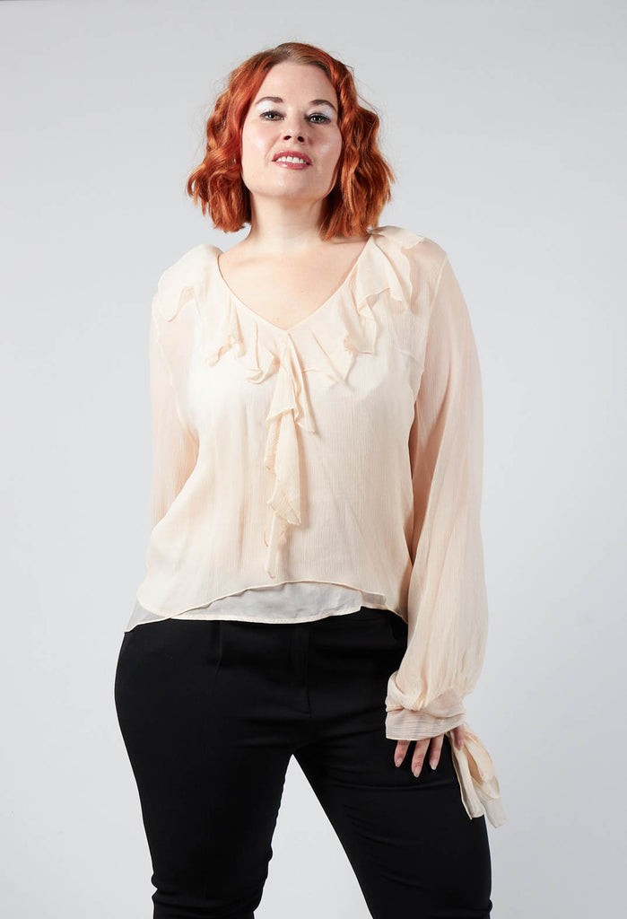Blusa Swing Blouse in Nude