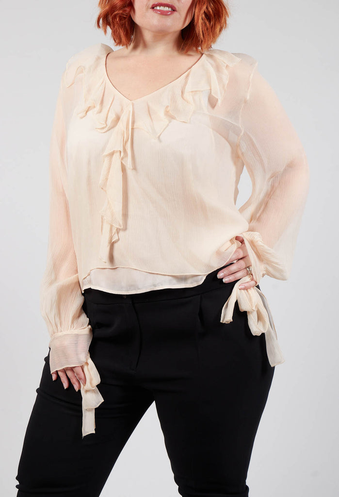 Blusa Swing Blouse in Nude