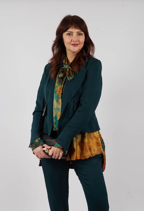 Jazz Jacket in Petroleum