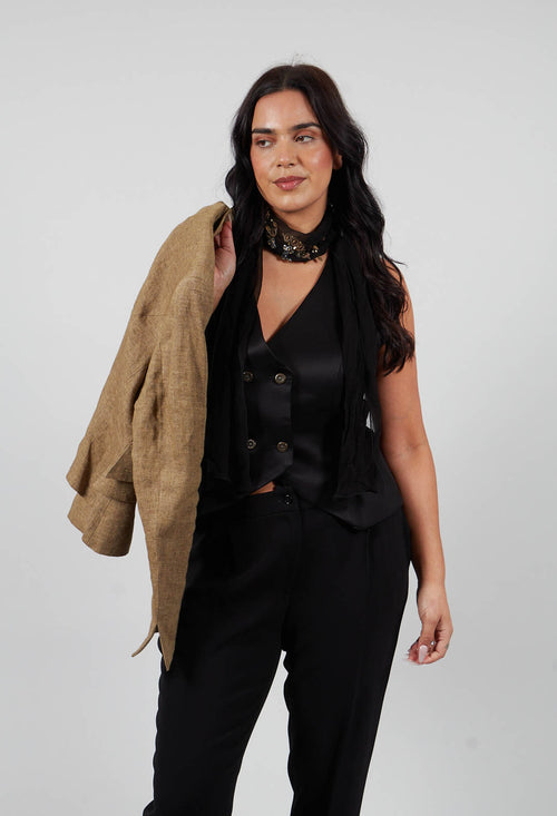 Gypsy Waistcoat in Black