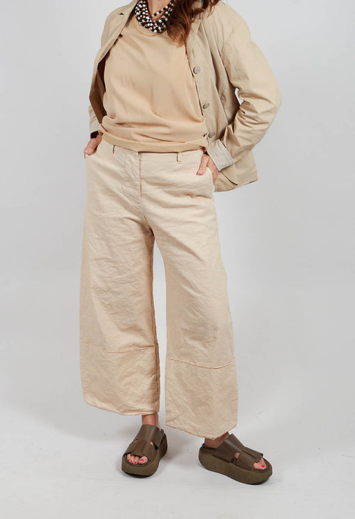 Wide Leg Trousers in Juta