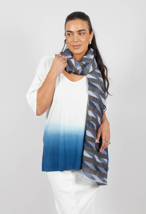 Zoe Scarf in Blue