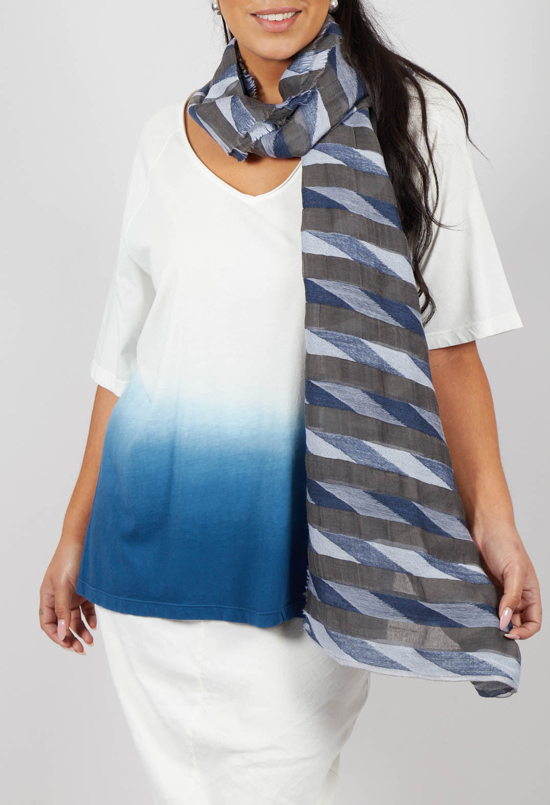 Zoe Scarf in Blue