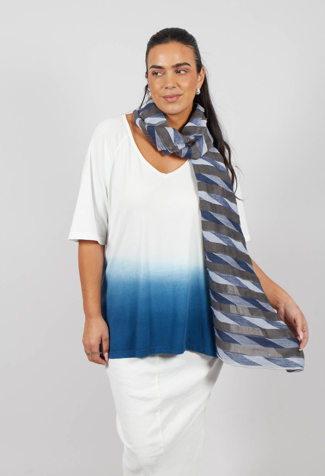 Zoe Scarf in Blue