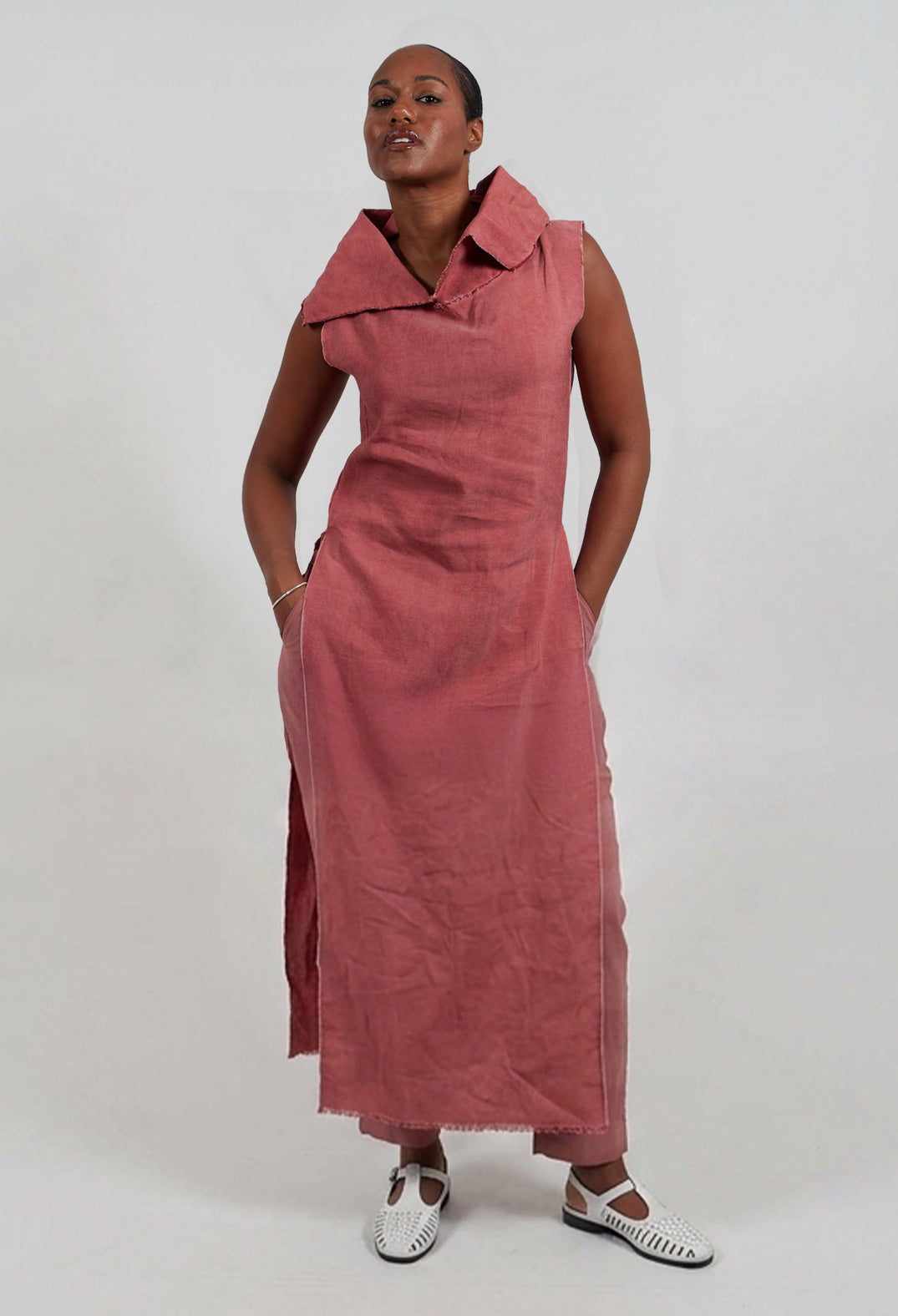 Hemp Tunic in Red