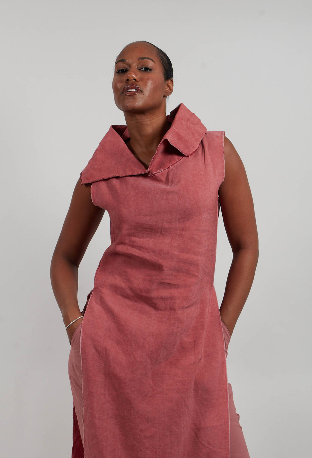 Hemp Tunic in Red