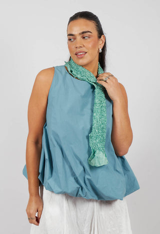 Silk Scarf in Forest Green