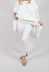 Paderbote Skinny Leg Trousers in Schnee White