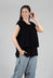 Doroton Teddybear Vest Top in Kaviar