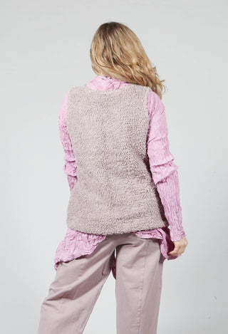 Detailaiv Teddybear Vest Top in Myrrhe