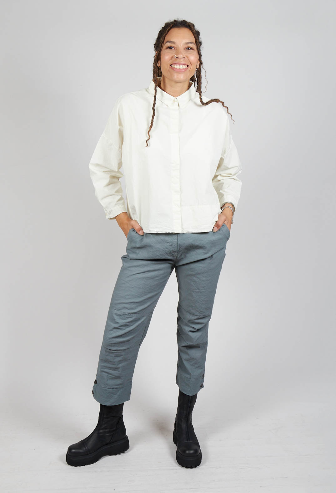 Trousers in Ferro