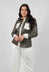 Long Sleeved Faux Leather Shirt