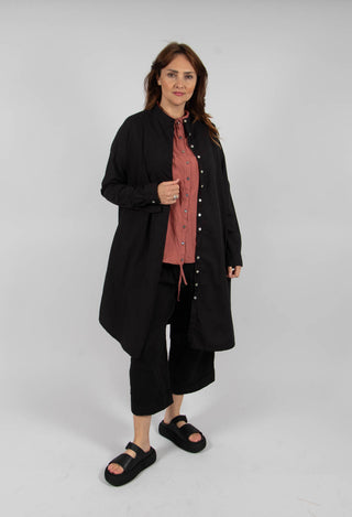 Long Coreana in Black