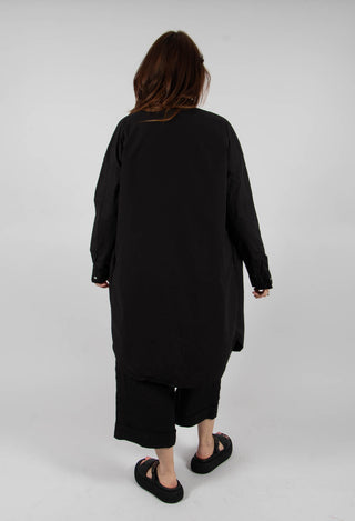 Long Coreana in Black