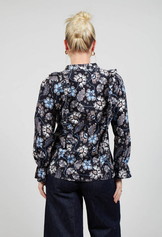 Melody (co) Shirt with Ruffles