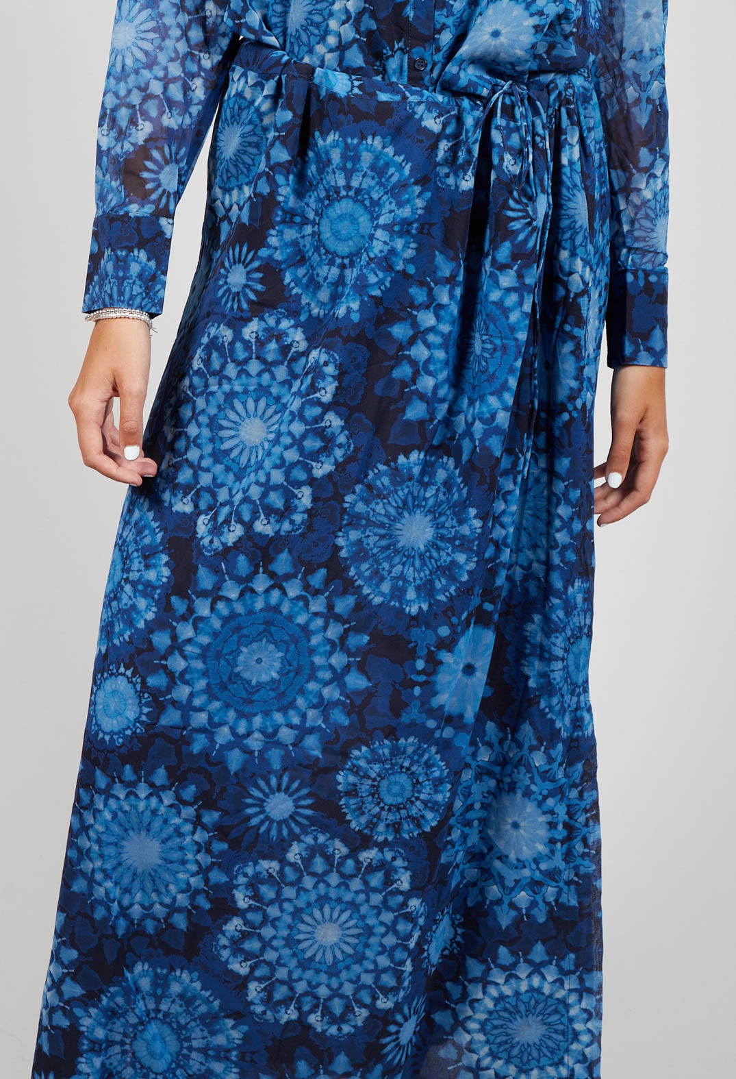 Ava Shirt dress with Tie Gathered Waist