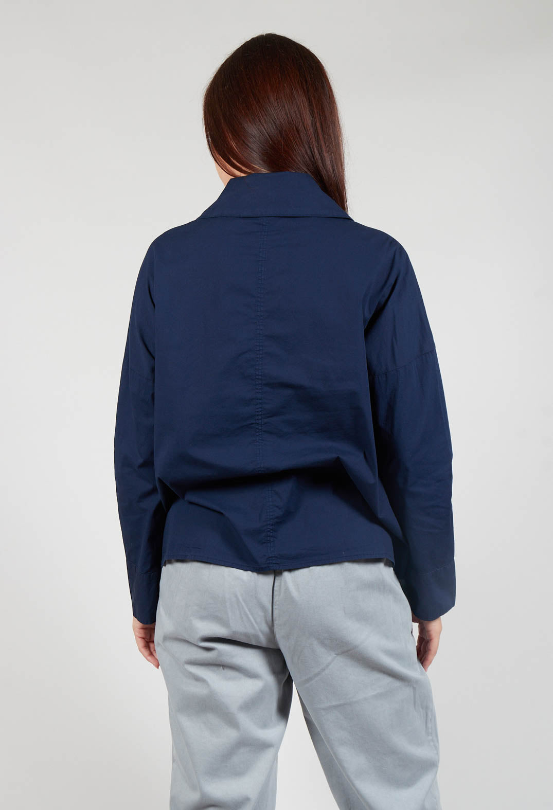 Blouse Samni in Blueberry