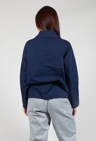 Blouse Samni in Blueberry