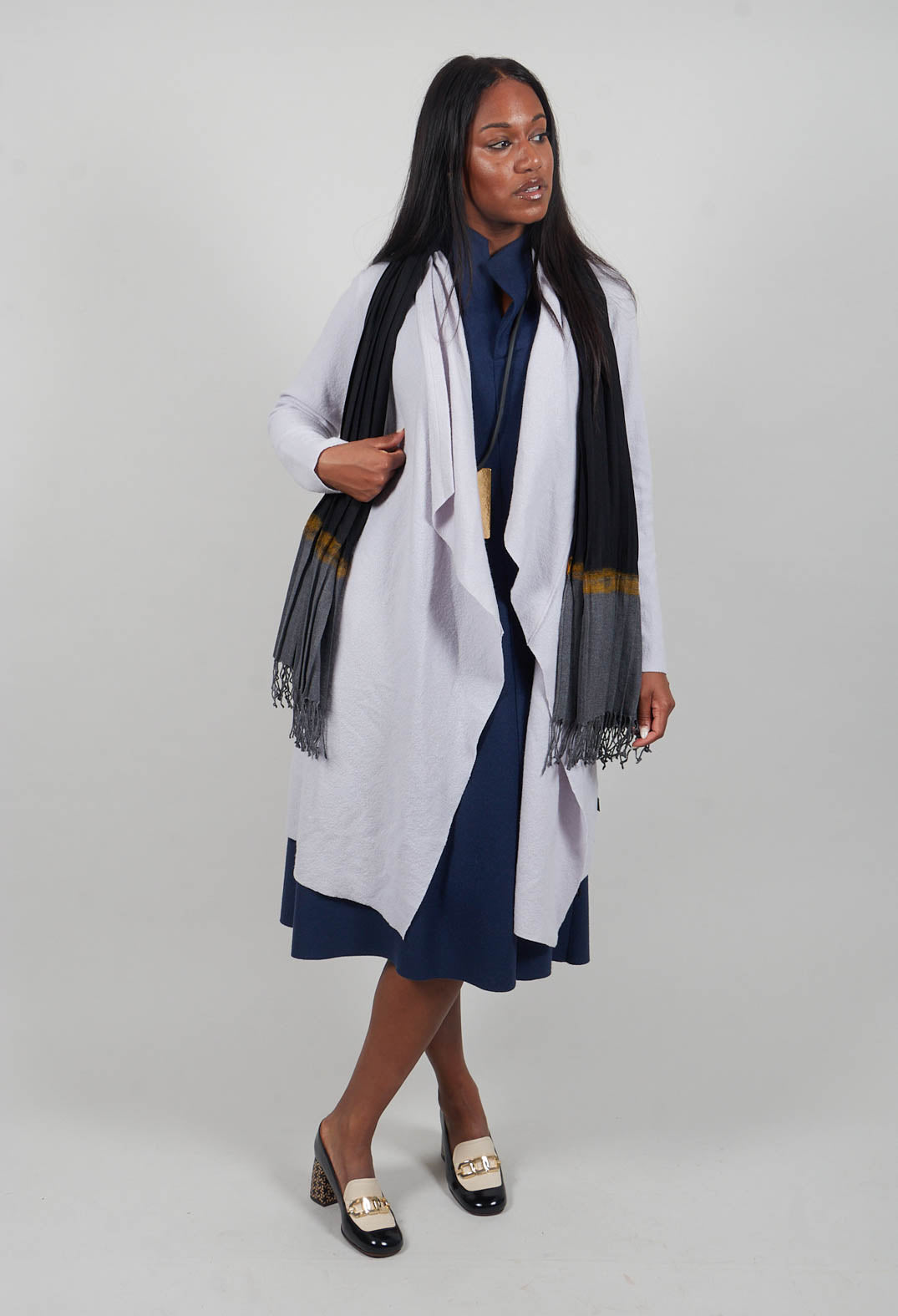 Toya Dress in Dark Night
