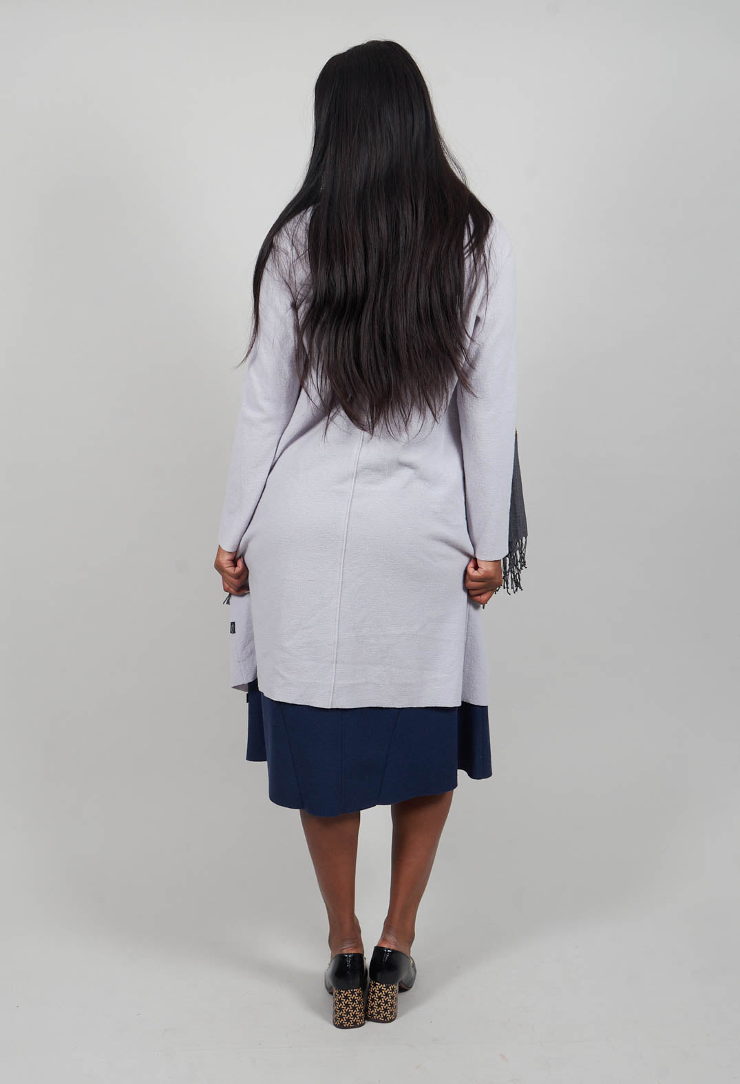 Jacket Ana Long in Grey
