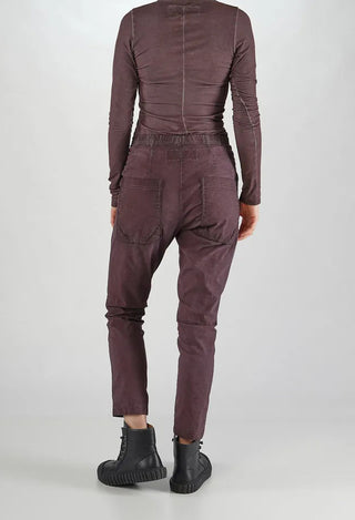 PRE-ORDER - Skinny Leg Trousers in Lagoon Cloud (Pictured in Flamingo Cloud) - 2240104